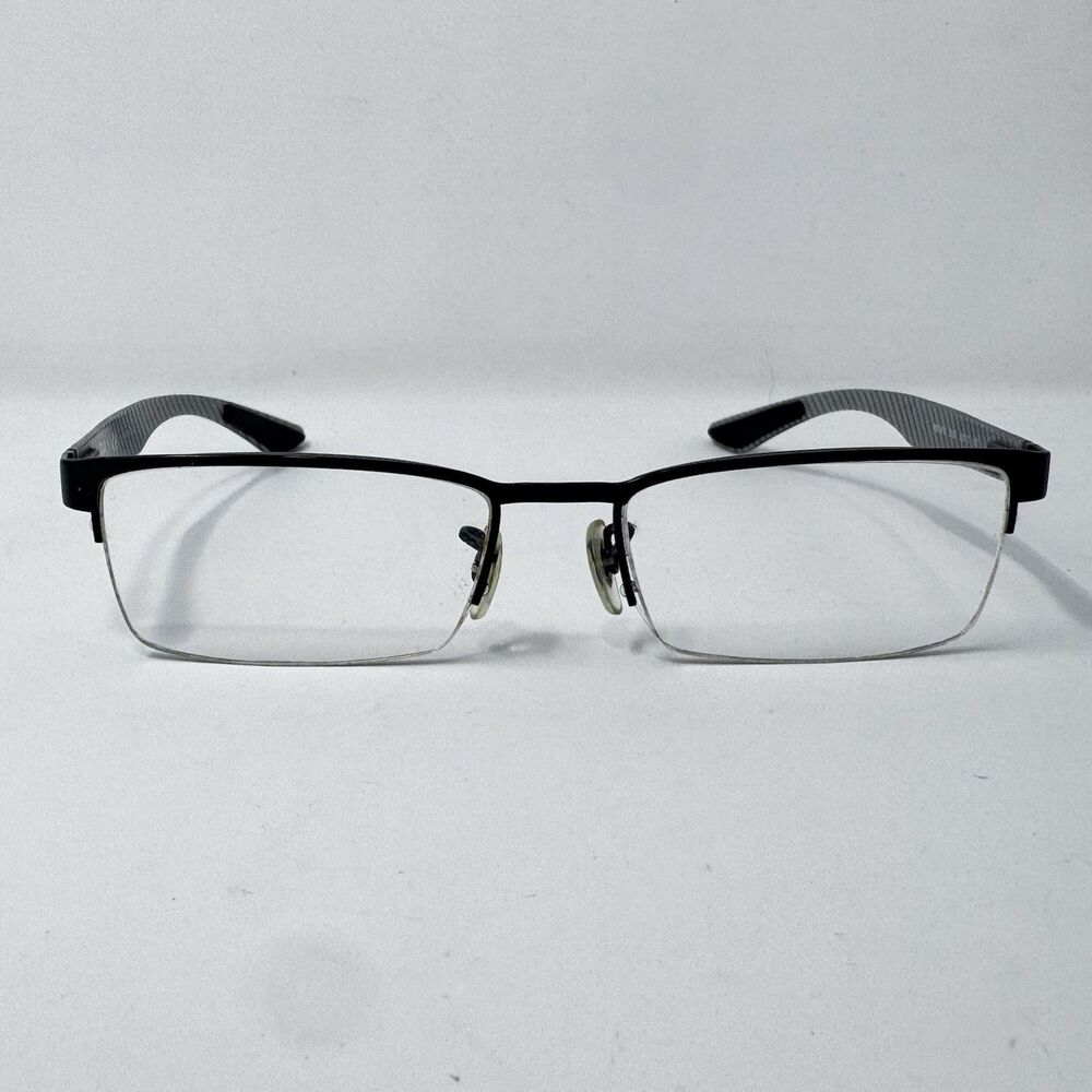 Ray-Ban RB8412 2503 Matte Black Carbon Fiber Eyeglass Frames 52-17-145